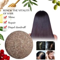 comment utuliser Shampoing solide anti cheveux