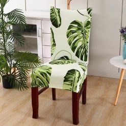 Housse de chaise multicolore extensible