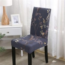 Housse de chaise multicolore extensible