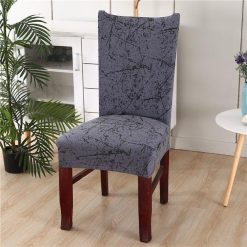 Housse de chaise multicolore extensible