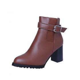 Bottines femme hiver talon haut