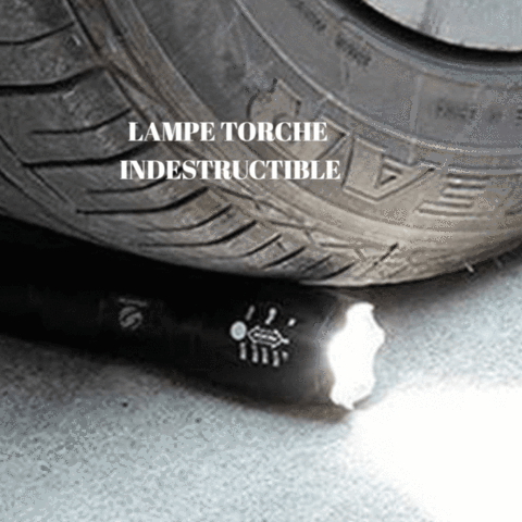 Lampe torche ultra-puissante tellya résistante