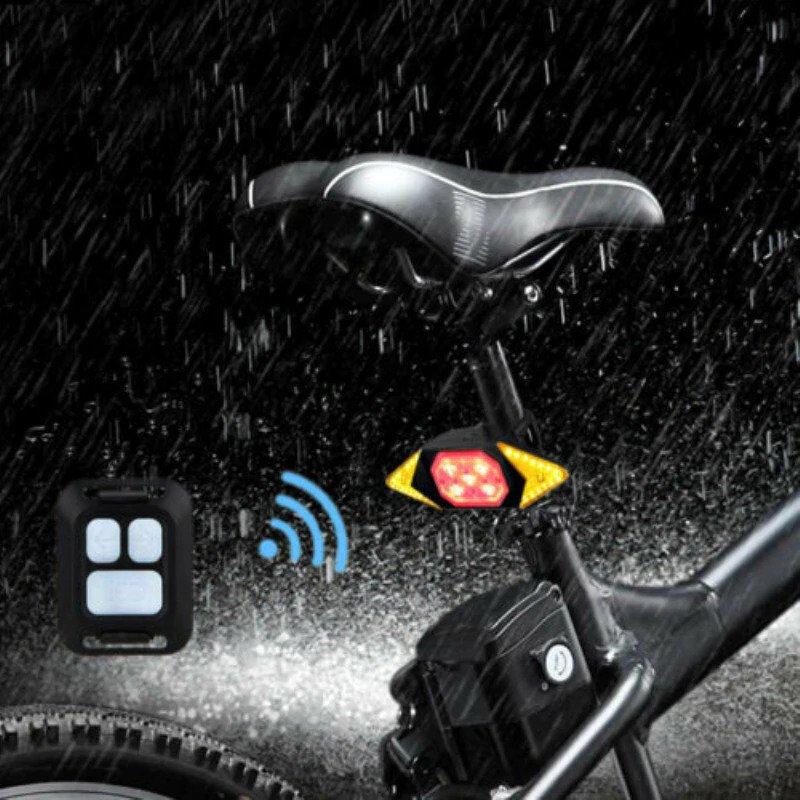 Feux clignotants led sans fil pour vélo sécurity-cycle