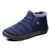 Hiver BN Bottes fourrées et imperméables pour l'hiver - Bleu, 35