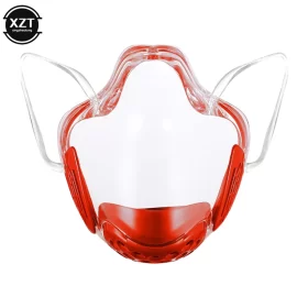 Masque transparent anti-buée et réutilisable clear