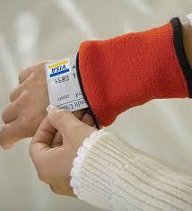 Pochette poignée carte