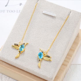 Boucles d'oreilles Colibri - cuty charms