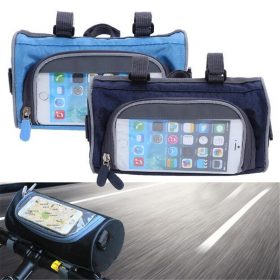 Sacoche de guidon multifonctionnel à écran Tactile - bicyclebag