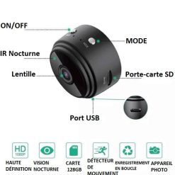 Caméra ip full hd sans fil