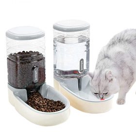 Distributeur automatique d'eau et nourriture | chien et chat