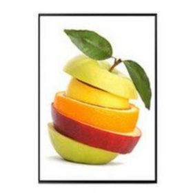 Toile peinture décoration fruits