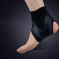 Attelle de soutien orthopédique élastique ajustable pour cheville