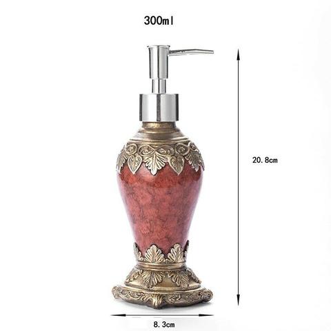 Les dimensions du distributeur rétro en pierre agate original