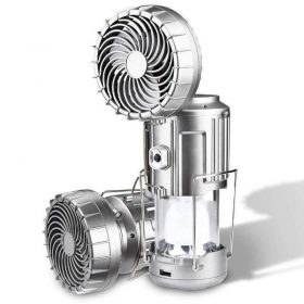 Lampe torche led 6-en-1 avec ventilateur