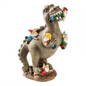 Statue de dinosaure en résine