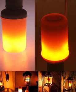 Ampoule décorative led effet flamme