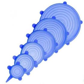 Couvercle en silicone réutilisable