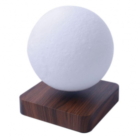Lampe lunaire lumineuse en lévitation magnétique