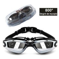 Lunettes de natation myopie noir