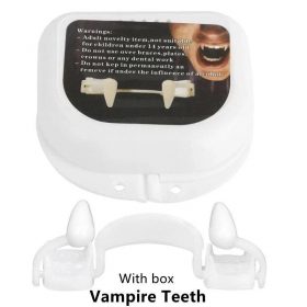 Crocs de vampire d'halloween rétractables