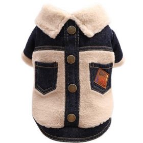Veste en jeans pour chien