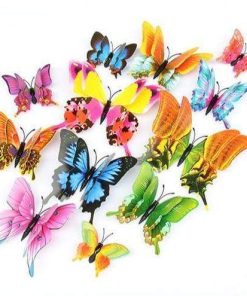 Papillon volant multicouleur