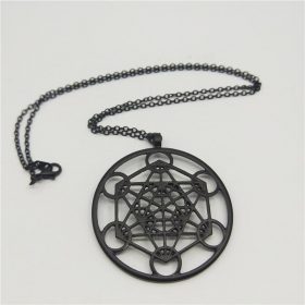 Collier cube de métatron