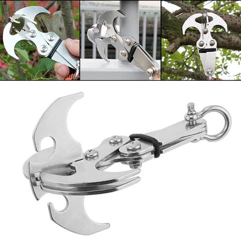 Grappin multifonction - Griffe pliante en acier inoxydable - Robuste - Équipement de camping, de Grappin multifonction - Griffe pliante en acier inoxydable - Robuste - Équipement de camping, de