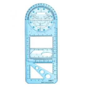 Règle géométrique multifonctionnelle