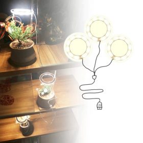 Lampe de croissance Led pour plantes d'intérieur à trois anneaux