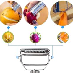 Éplucheur Râpe Multifonction pour Fruits et Légumes