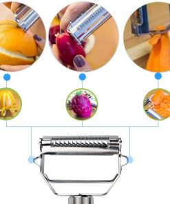 Éplucheur Râpe Multifonction pour Fruits et Légumes