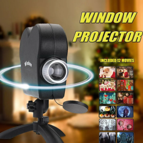 Mini projecteur Laser de noël, 12 films