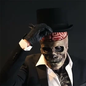 Masque de squelette pour Halloween