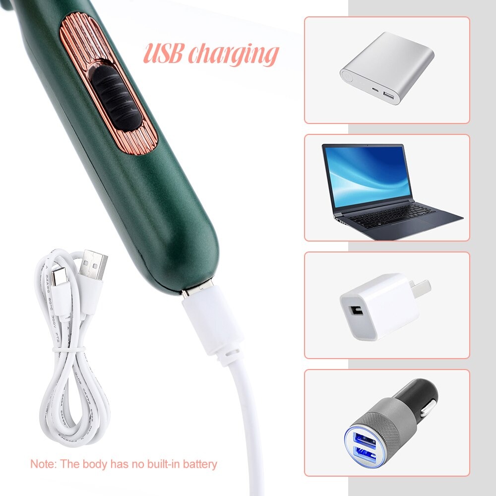 Peigne chauffant portable - Peigne électrique USB lisseur