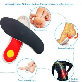 Semelles pour hommes et femmes Sous-arche orthopedique