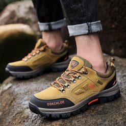 Chaussures de marche orthopédique et respirantes pour hommes