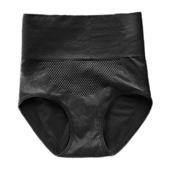 Culotte de contrôle du ventre pour femmes noir