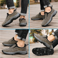 Alternative view of Orthoconfort chaussures a enfiler pour hommes soulagement douleur pieds et dos