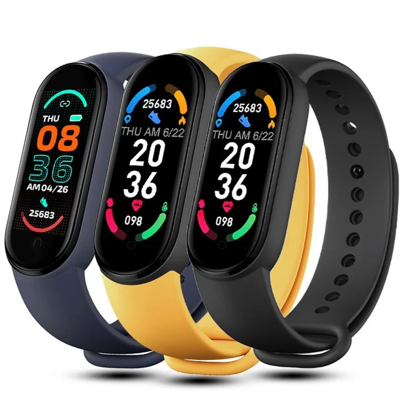 Montre intelligente et saine en multicouleurs