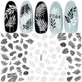 Stickers ongles - Autocollants Ongles Autoadhésif JMEOWIO