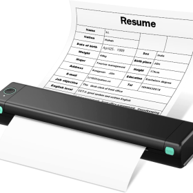 Imprimante portable sans fil - Transfert d'imprimante