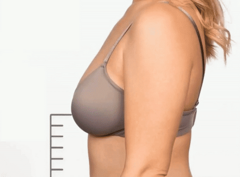 Soutien-gorge sans couture son effet après avoir porté