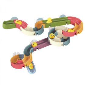 Jouets de bain pour bébé baignoire murale canard et toboggan