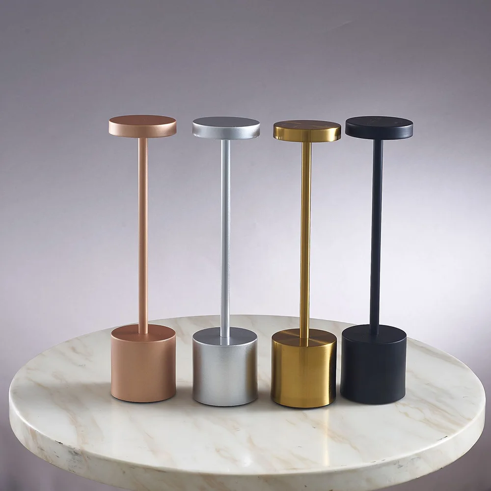 Lampe de table sans fil en plusieur couleurs