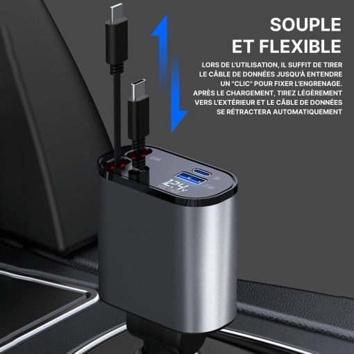 Chargeur téléphone pour voiture