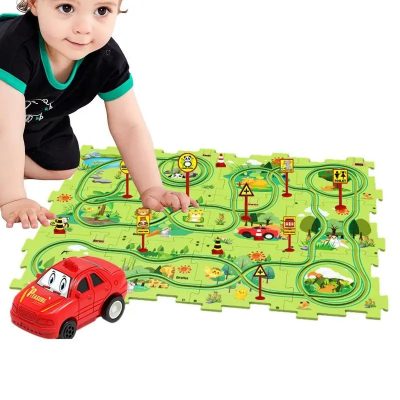 Tapis circuit voiture pour enfant