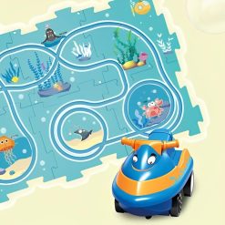 Tapis circuit voiture pour enfant