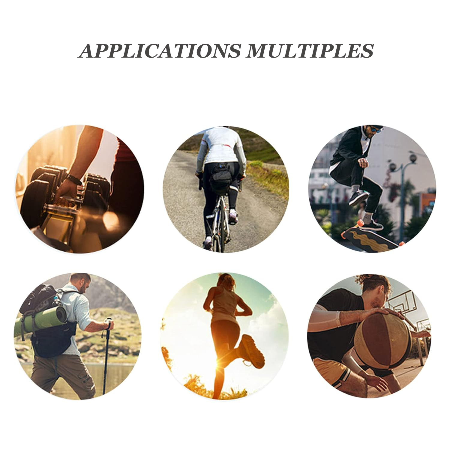 Application multiple du genouillère 