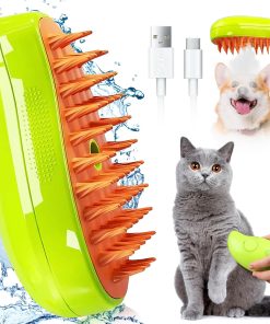 Image de la brosse vapeur pour animaux fabriquée en ABS de haute qualité, démontrant sa robustesse et sa longue durée de vie.